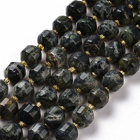 Natural Kambaba Jasper Beads Strands G-G990-F17-1