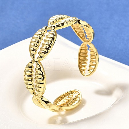 Brass Cuff Bangles for Women BJEW-U018-02G-1
