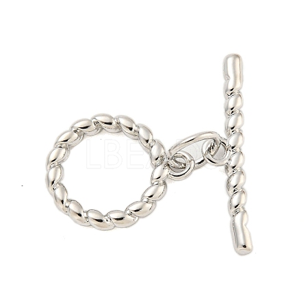 Brass Toggle Clasps KK-A223-25P-1