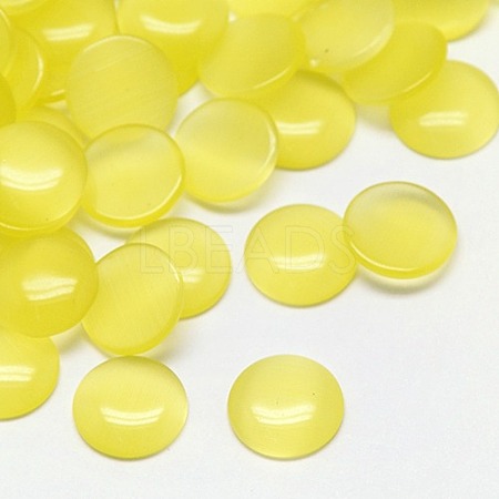 Cat Eye Cabochons CE-J002-8mm-37-1