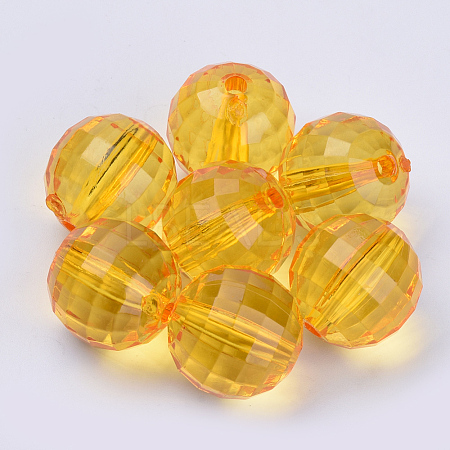 Transparent Acrylic Beads X-TACR-Q254-8mm-V24-1