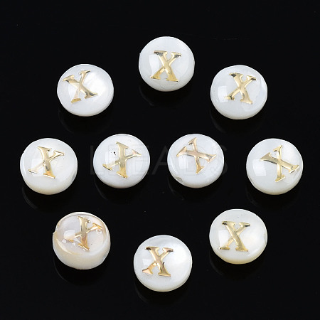 Natural Freshwater Shell Beads SHEL-S278-036X-1