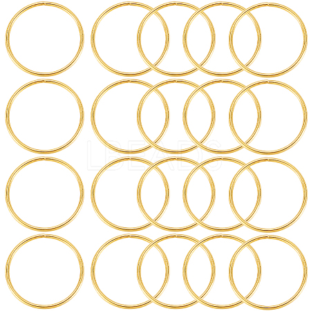 Iron Open Jump Rings FIND-SP0002-63E-1