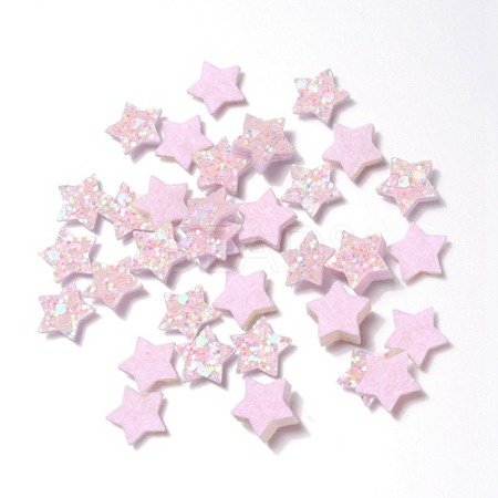 Glitter Non Woven Fabric Decoration Accessories AJEW-WH0002-11A-1