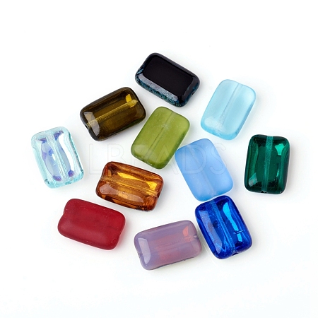 Czech Glass Beads GLAA-G077-11-1