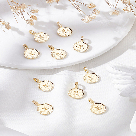 10Pcs Alloy Pendants FIND-LP0003-36Y-1