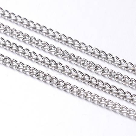 Iron Twisted Chains Curb Chains CHS002Y-N-1