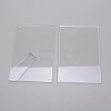 Acrylic Photo Frame Stand DJEW-WH0011-64A-1