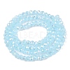 Electroplate Glass Beads Strands EGLA-A044-J3mm-B04-3