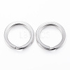 Tarnish Resistant 304 Stainless Steel Split Key Rings STAS-P177-2.6x30mm-P-1