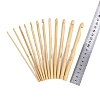 12Pcs Carbonized Bamboo Knitting Needles PW-WG37861-02-1