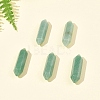 5Pcs Natural Green Aventurine Healing Stones G-FS0005-83A-7