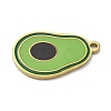 304 Stainless Steel Fruit Enamel Pendants LS-STAS-G362-04G-01-2