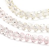 Transparent Painted Glass Beads Strands X1-DGLA-A034-T3mm-A25-4