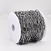 Unwelded Iron Paperclip Chains CH-S125-01B-B-3