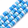 Handmade Polymer Clay Beads Strands CLAY-N008-008T-2