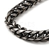 304 Stainless Steel Wheat Chain Necklace with Magnetic Clasp for Men Women NJEW-E038-05AS-2