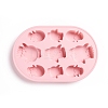 Easter Theme Food Grade Silicone Molds DIY-G022-04-3
