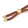 Cotton Cord Bracelet Making KK-F758-03Y-G-3