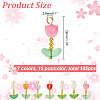 Handmade Lampwork Pendants PALLOY-AB00219-2