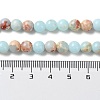Synthetic Imperial Jasper Dyed Beads Strands G-D077-A01-01I-5