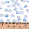 Baking Paint Transparent Glass Beads DGLA-T004-07D-4