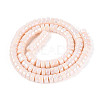 AB Color Plated Opaque Glass Beads Strands LS-GLAA-T026-3x6mm-P11-2