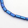 Electroplate Non-magnetic Synthetic Hematite Beads Strands G-J220-03-1