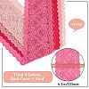 Gorgecraft 4 Yards 4 Colors Flower Wavy Edge Lace Trim OCOR-GF0002-59-2