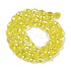 Transparent Electroplate Glass Beads Strands EGLA-N013-T4mm-B26-2