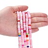 Handmade Polymer Clay Beads Strands X-CLAY-N008-008N-6