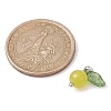 Natural Lemon Jade Fruit Charms PALLOY-JF02431-05-2