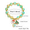 Christmas Alloy Enamel Charm Bracelets FS-WGDAB1C-03-1