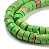 Synthetic Imperial Jasper Dyed Beads Strands G-D077-D01-01F-5