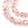 Transparent Glass Beads Strands EGLA-A039-T4mm-D15-3