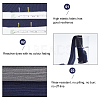 85% Cotton & 15% Elastic Fiber Ribbing Fabric for Cuffs FIND-WH0150-92C-4