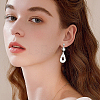 20Pcs 316 Stainless Steel Clip-on Earring Findings STAS-BBC0008-59P-5