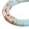Synthetic Imperial Jasper Dyed Beads Strands G-D077-C01-11-4
