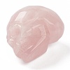 Halloween Natural Rose Quartz Home Decorations DJEW-K015-18-3