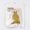 Round Transparent Colors Rainbow Glass Seed Beads X-SEED-A007-2mm-170-3