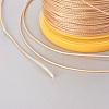Round Waxed Polyester Cord YC-E004-0.65mm-N624-3