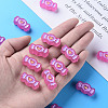 Transparent Acrylic Beads MACR-S374-05B-02-5