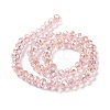 Electroplate Glass Beads Strands EGLA-D020-8x5mm-69-2