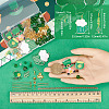 DIY Saint Patrick's Day Theme Dangle Earring Making Kits DIY-SC0024-74-3