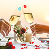2 Sets 12Pcs Silicone Wine Glass Charms AJEW-NB0005-69-6