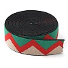 Nylon Jacquard Ribbons OCOR-WH0058-54A-2