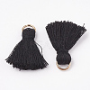 Polycotton(Polyester Cotton) Tassel Pendant Decorations FIND-S280-01-2