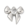 Brass Micro Pave Cubic Zirconia Pendants ZIRC-P122-05B-P01-1