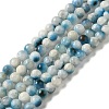 Natural Blue Ice Glacierite Stone Beads Strands G-G078-A01-05-1