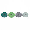 Handmade Polymer Clay Beads Strands CLAY-R089-8mm-T011-4